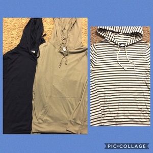 Bundle of 3 Women’s lightweight hoodies